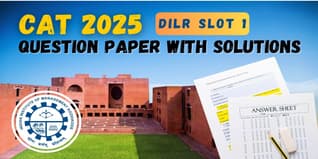 CAT 2025 Slot 1 Question Paper DILR: Download Question Paper PDF with Answer Key and Solutions